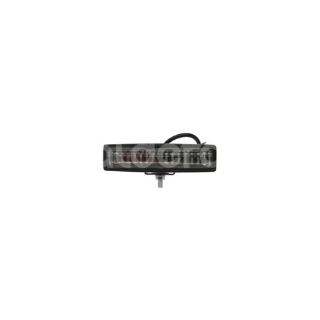 FARO LEDS 12LEDS AZUL ROJO ESTROBO 150*38*40mm  ENPaquete:1.00