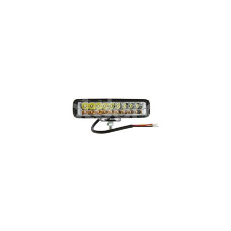FARO LED RECTANGULAR 18LEDS 12-30V 153x480x400mm,Paquete:1.00