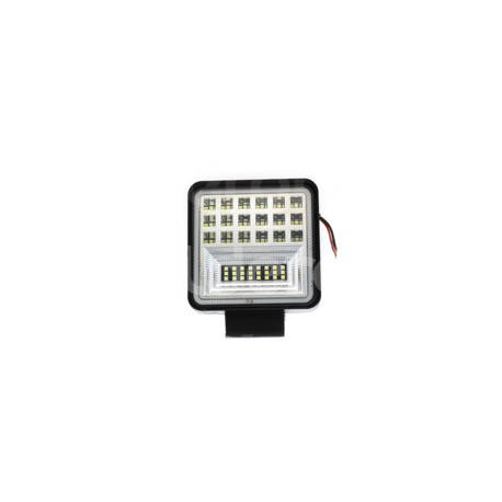 FARO LED CUADRADO CON ARO AZUL 126W EN-FL100AZ, 18Paquete:1.00
