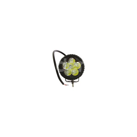 FARO LED REDONDO 6 LEDS 10W 90MMx58MM EN-5018CPaquete:1.00