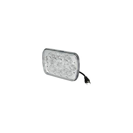 UNIDAD DE LED RECTANGULAR 13LEDS 60W 9-32V 6X8" ALPaquete:1.00