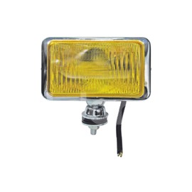 FARO HALOGENO RECTANGULAR AMBAR (8x5x3.5) 55W METAPaquete:1.00
