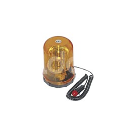 TORRETA FIJA / MAGNETICA AMBAR 12V REVOLVING WARNIPaquete:1.00