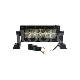 BARRA LEDS 12 LEDS 2 FILAS 3W FLASH 2COLORES, STROPaquete:1.00