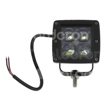 FARO DE LED CUBO 4LED LUPA 60W 10-30V 16W 88x82x80Paquete:1.00