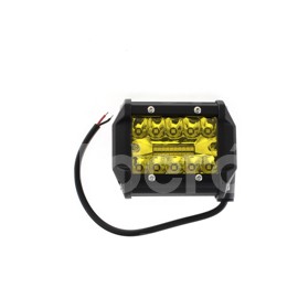BARRA LED 20 LEDS AMARILLO 10-30V (4"/100MM X 3"/7Paquete:1.00