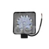 FARO LEDS 9LED CUADRADO 12V CASCARA ALUMINIO 2PIEZPaquete:1.00