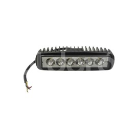 FARO LED RECTANGULAR DE 6 LED EN LINEA CON FUNCIONPaquete:1.00