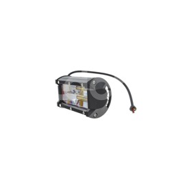 BARRA LED 24LEDS AMARILLO - BLANCO FLASH 135*78*65Paquete:1.00