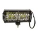 BARRA LED 40 LEDS 2 FILAS 12-30V CON STROBO 168x78Paquete:1.00