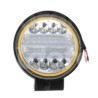 FARO LEDS REDONDO CON ARO AMARILLO 126W EN-FL101A,Paquete:1.00