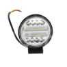 FARO LEDS REDONDO CON ARO AZUL 126W EN-FL101AZ, 4Paquete:1.00