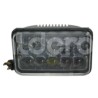 UNIDAD LED RECTANGULAR 15 LEDS 60W 9-32V 4x 6 FAROPaquete:1.00